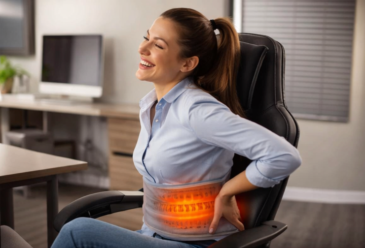 Cinturón Calefactable Lumbar
